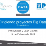 slideshare Dirigiendo proyectos big data