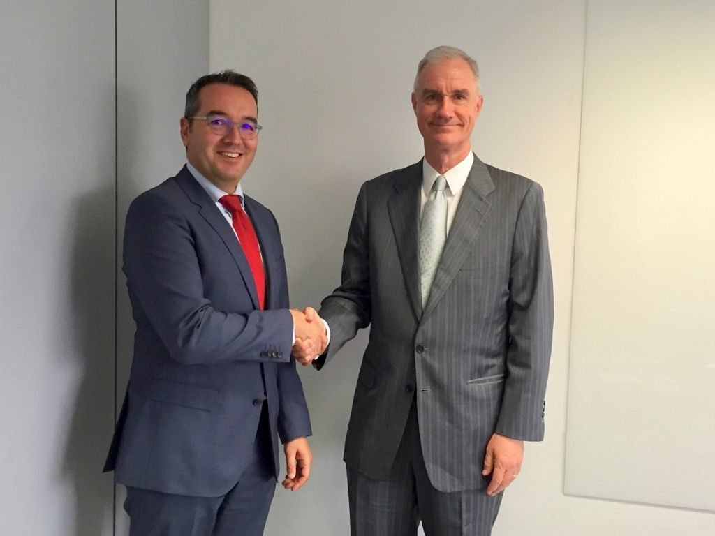 Emilio del Prado (izq.) Socio Director de EPUNTO Interim Management y Dirk Kremer (der.) presidente de QMT Interim Management