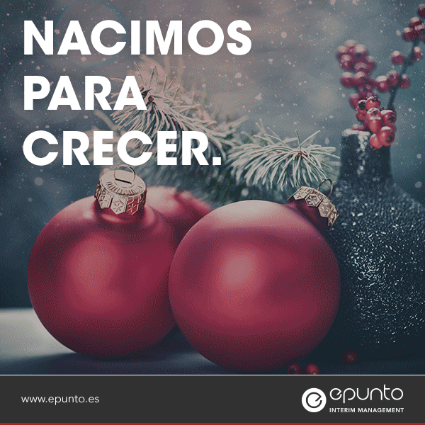 Todo el equipo de EPUNTO Interim management te deseamos una Feliz Navidad y prospero año 2016